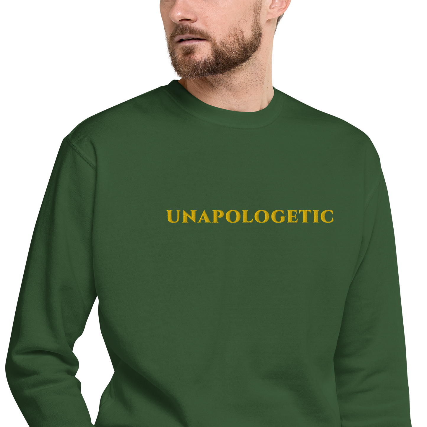 UNAPOLOGETIC (Be Brave) + (Be True) Unisex Premium Embroidered Sweatshirt