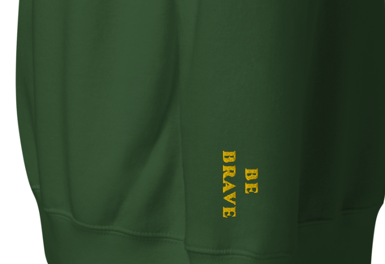 UNAPOLOGETIC (Be Brave) + (Be True) Unisex Premium Embroidered Sweatshirt