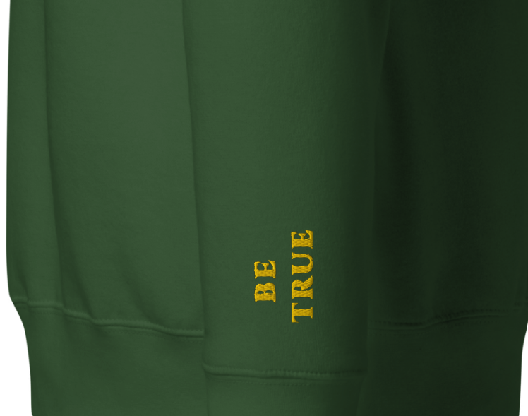 UNAPOLOGETIC (Be Brave) + (Be True) Unisex Premium Embroidered Sweatshirt