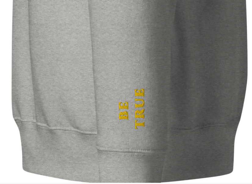 UNAPOLOGETIC (Be Brave) + (Be True) Unisex Premium Embroidered Sweatshirt