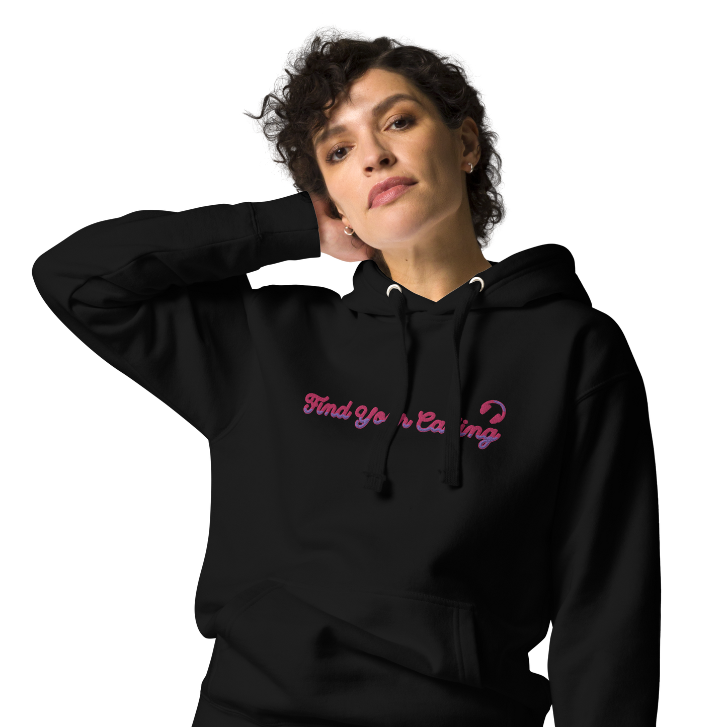 FIND YOUR CALLING (Listen Within) + (Follow Signs) Unisex Embroidered Hoodie